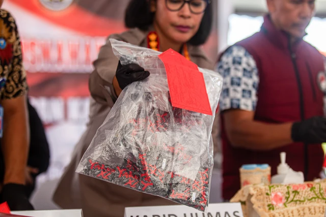 Bareskrim Polri Gagalkan Penyeludupan Narkoba